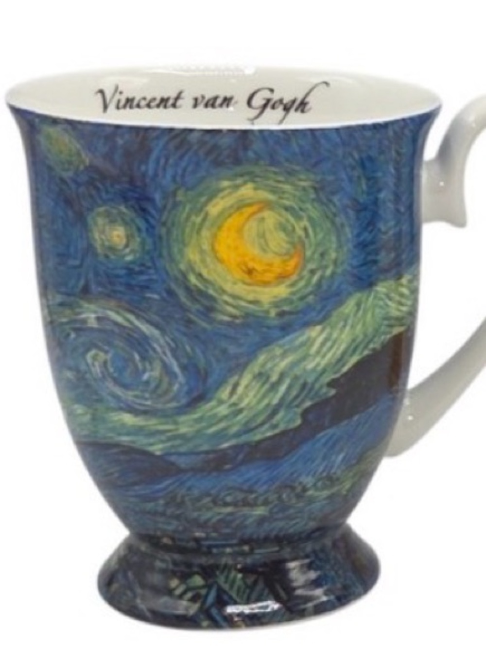Van Gogh Mug “Starry Night” Inspired Design.